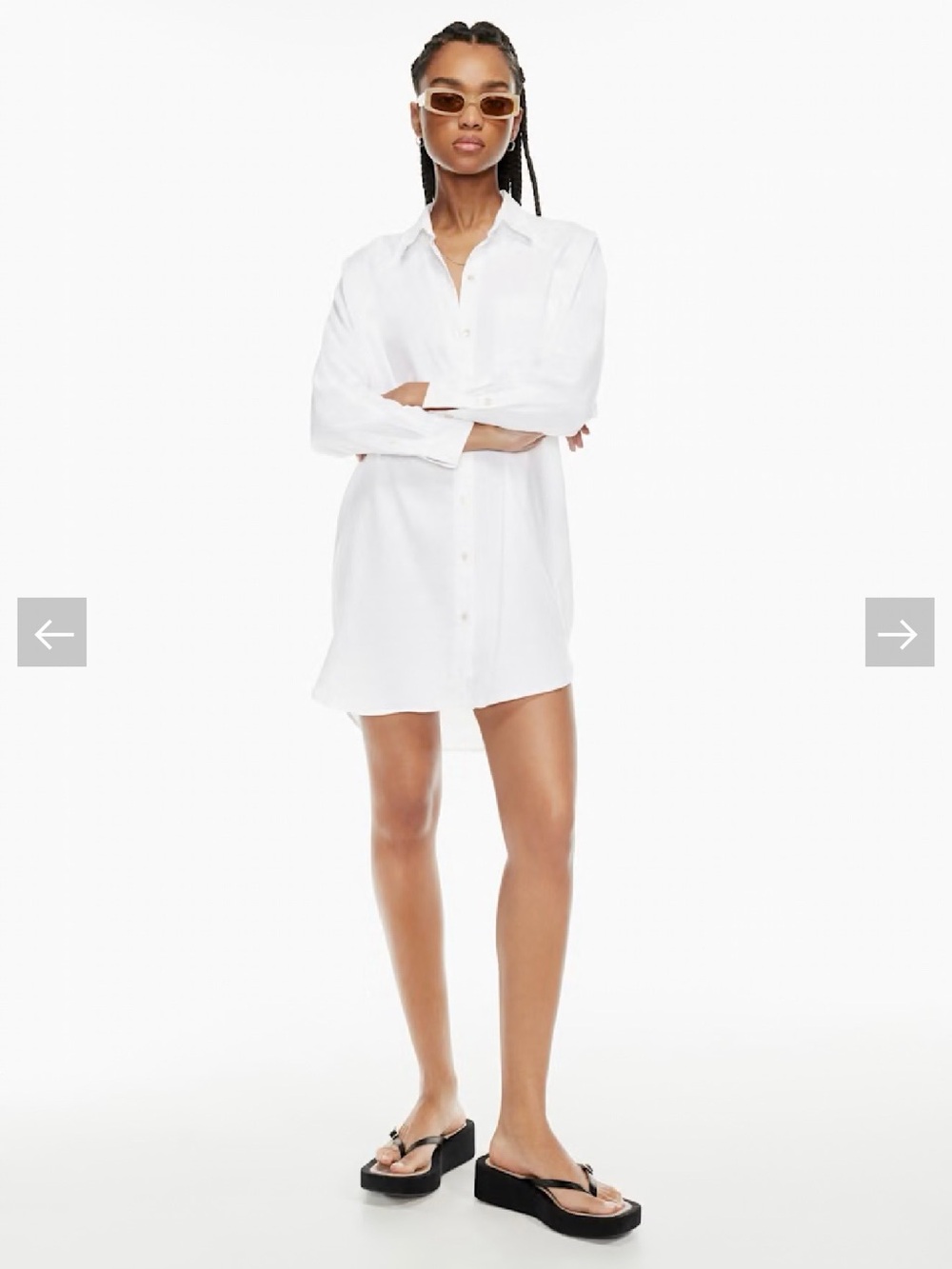 Wilfred Free Boyfriend Linen Dress - Picture 3 of 5